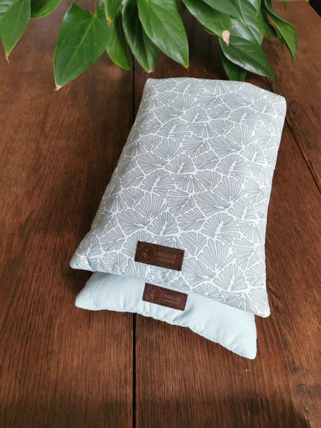 🌊 Pochette à livre - Feuillage marin