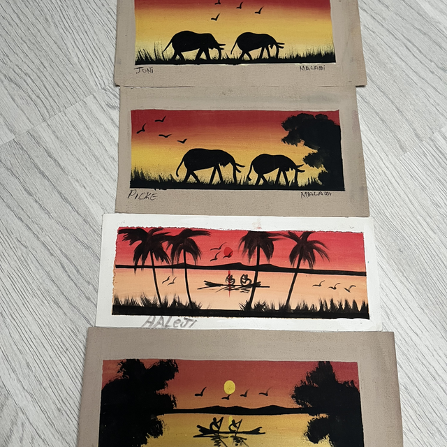 Original artwork trio