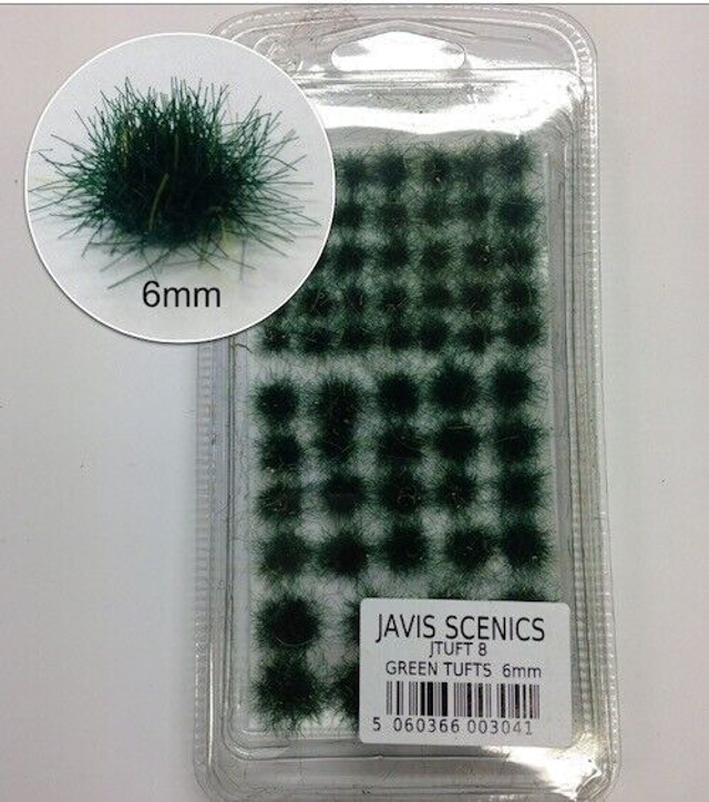 jtuft8 green tuffs 6mm