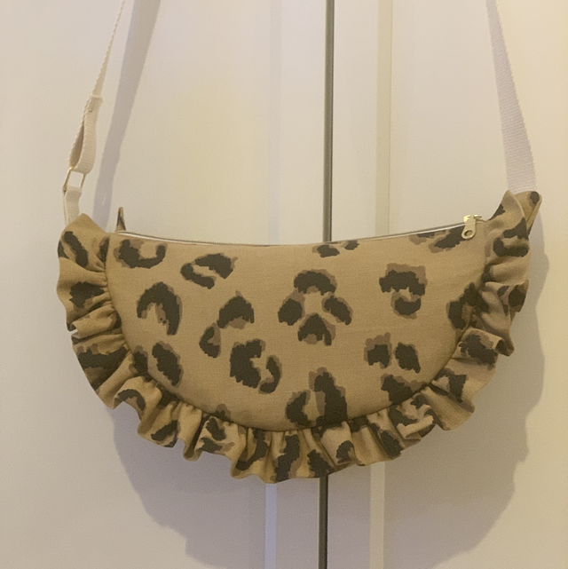 Sac demi lune Léopard 