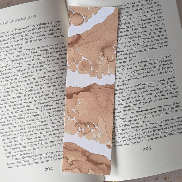 Marque-page - Café - Bord De Mer