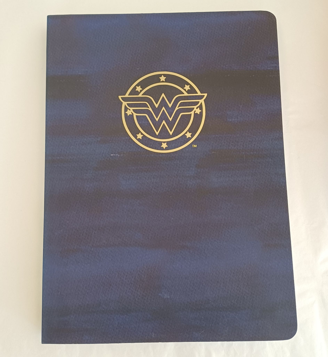Wonder Woman A5 Journal - Blue