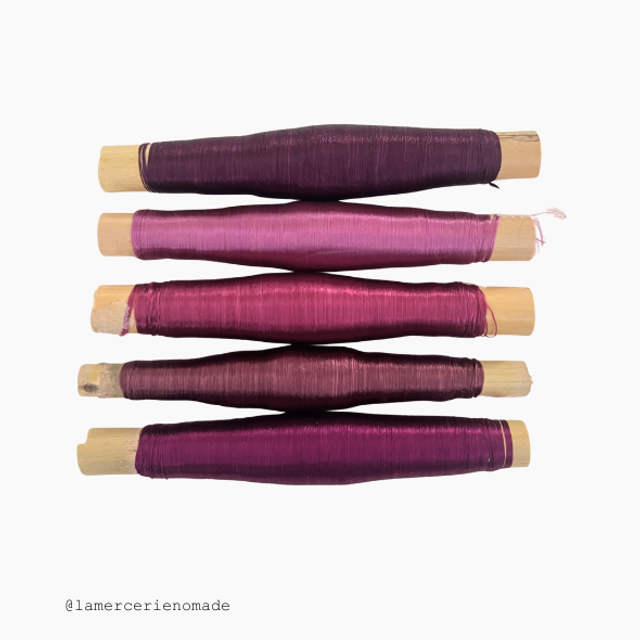 Fil végétal pourpre 