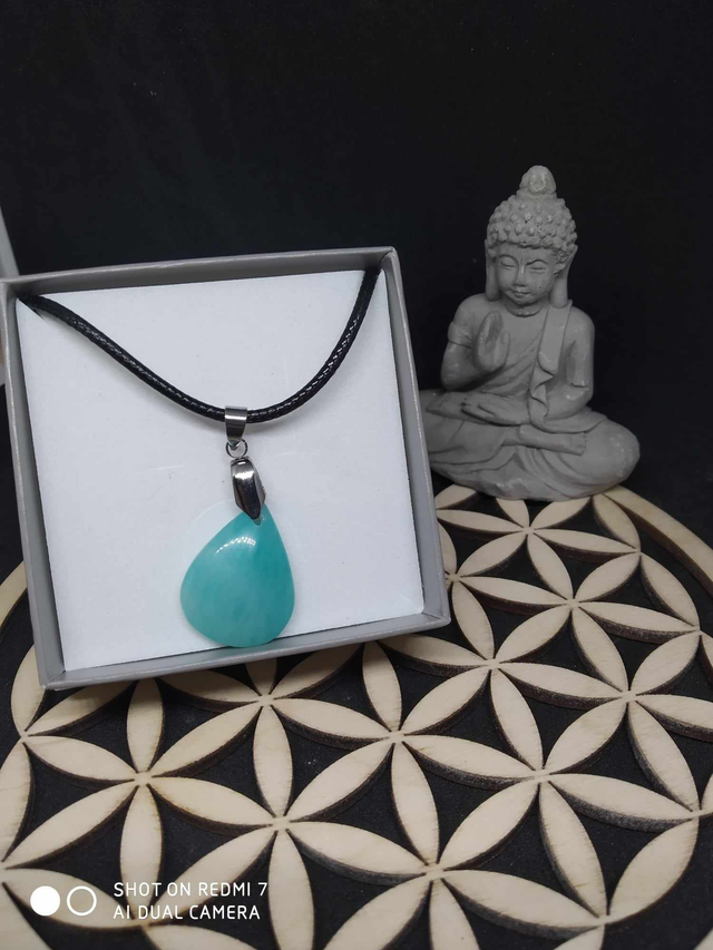 Pendentif Amazonite qualité+