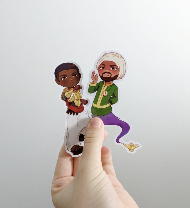 Stickers chibi Etma &amp; Ohad