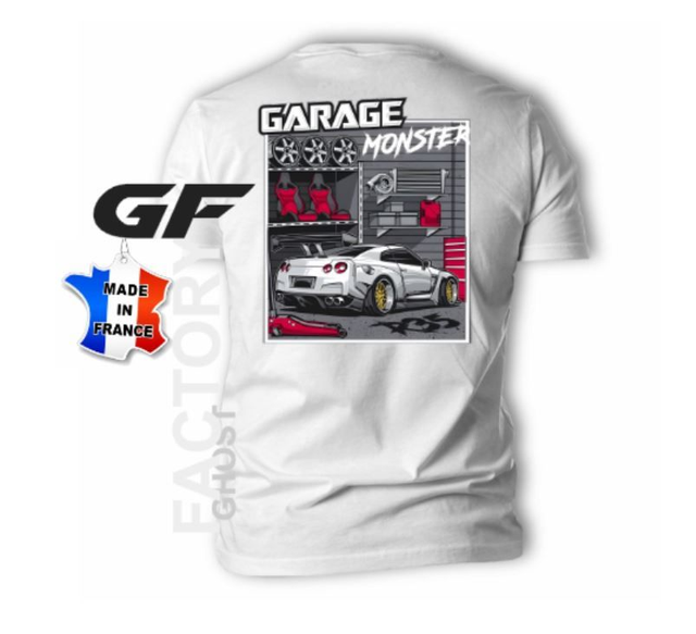 T-SHIRT NISSAN GTR35 Monster