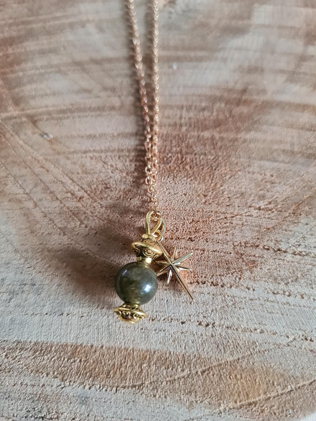 Ras de cou Labradorite 