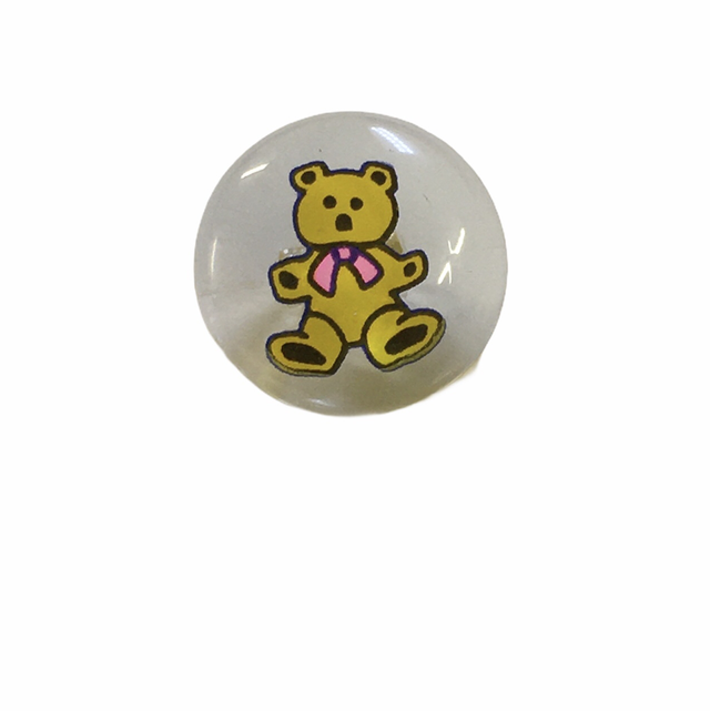 Teddy bear button