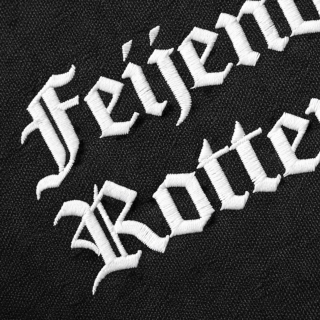 Feijenoord Rotterdam Junior Hoodie - Zwart