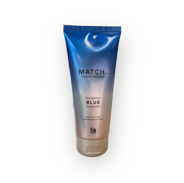 Sim MATCH Gorgeous blue intensive coloring hair mask hiusnaamio 200ml