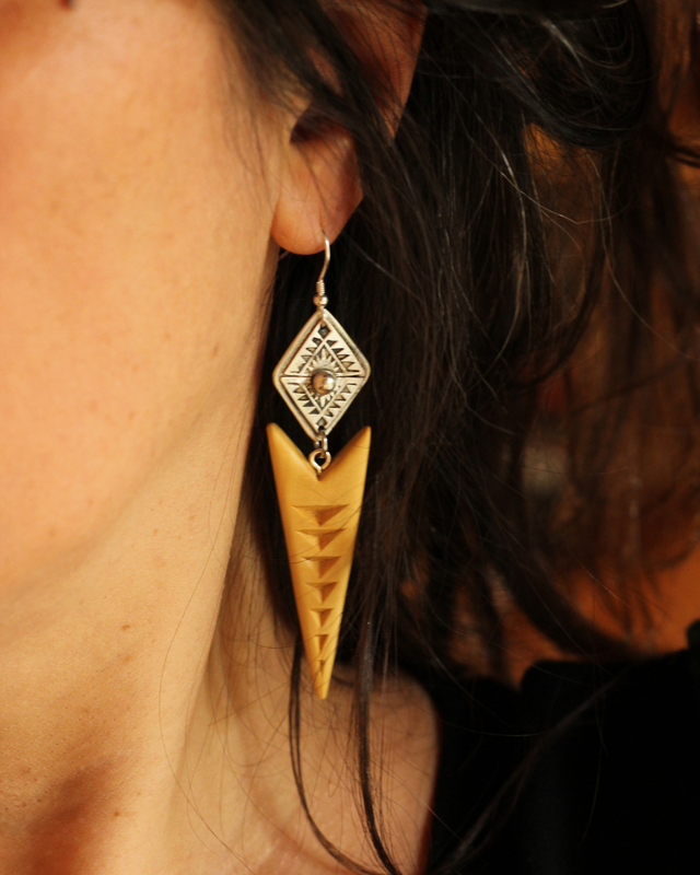 Boucle d&#039;oreille &quot;Wind Breath&quot;