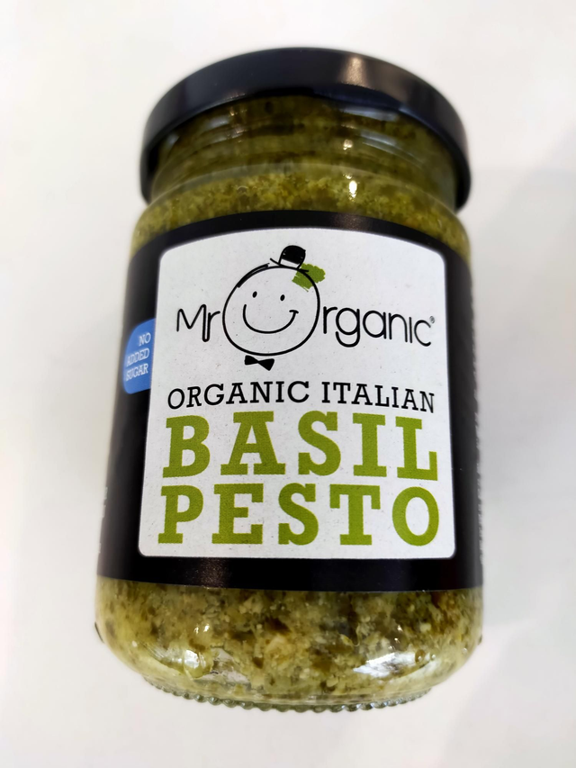 Mr Organic Italian Basil Pesto 190g 75427
