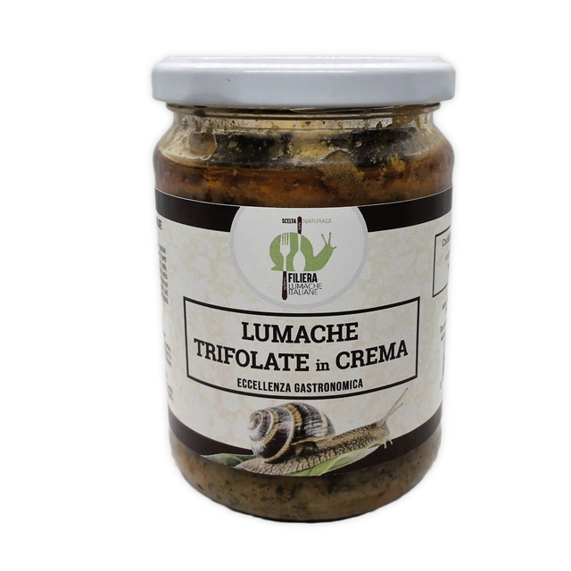 LUMACHE TRIFOLATE IN CREMA - 350 grammi 