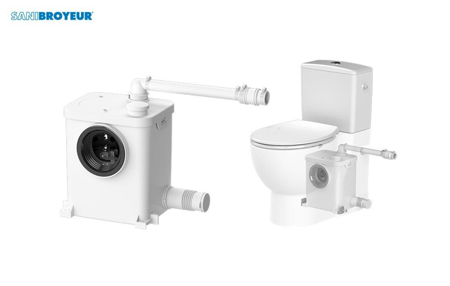 Sanibroyeur Verstopping/onderhoud