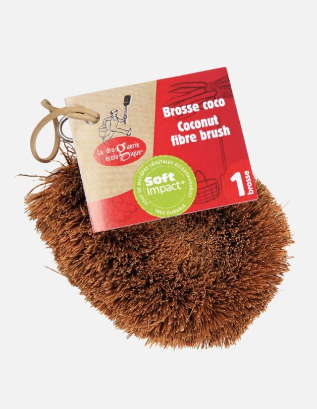 Brosse coco récurante  - La Droguerie Ecologique