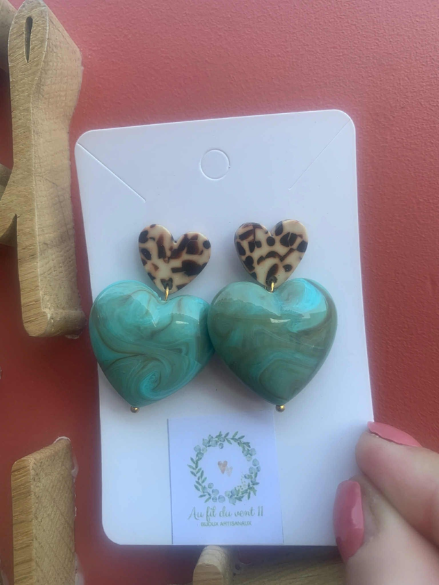 Boucle d’oreille Darling lagon