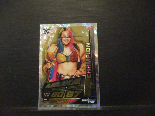 Asuka - Champion Slam Attax Universe Original Trading Card #321