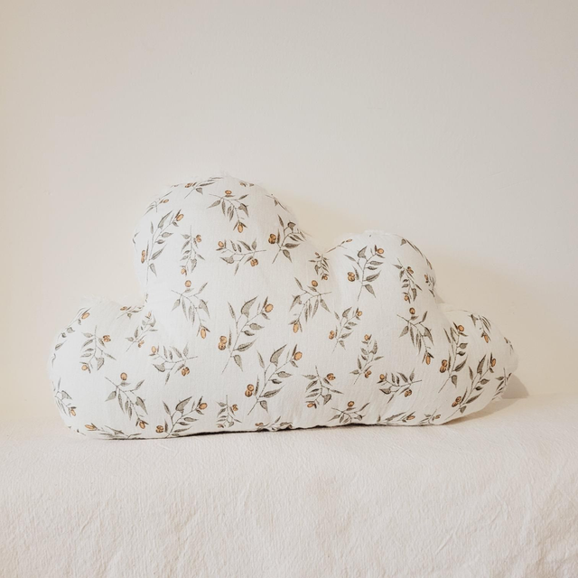 Coussin "feuilles d'olivier"