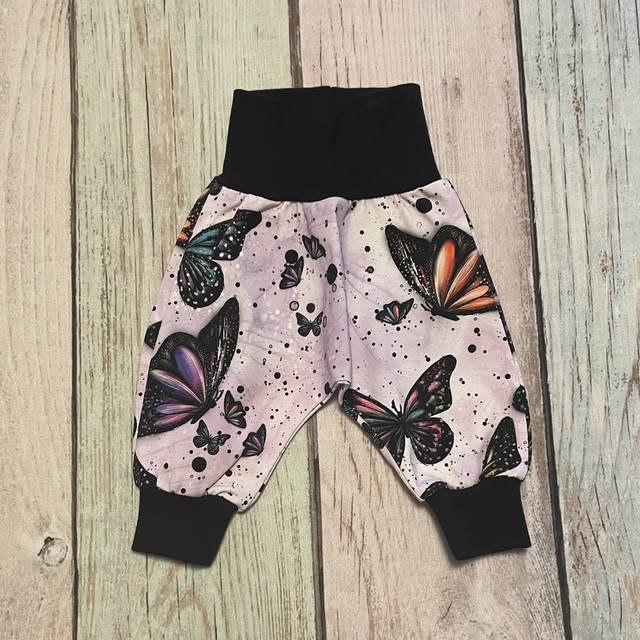 Checkerhose, Größe 50, Schmetterlinge 