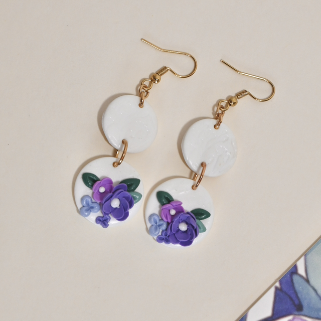 Boucles Hortensias - Moyen Modèle