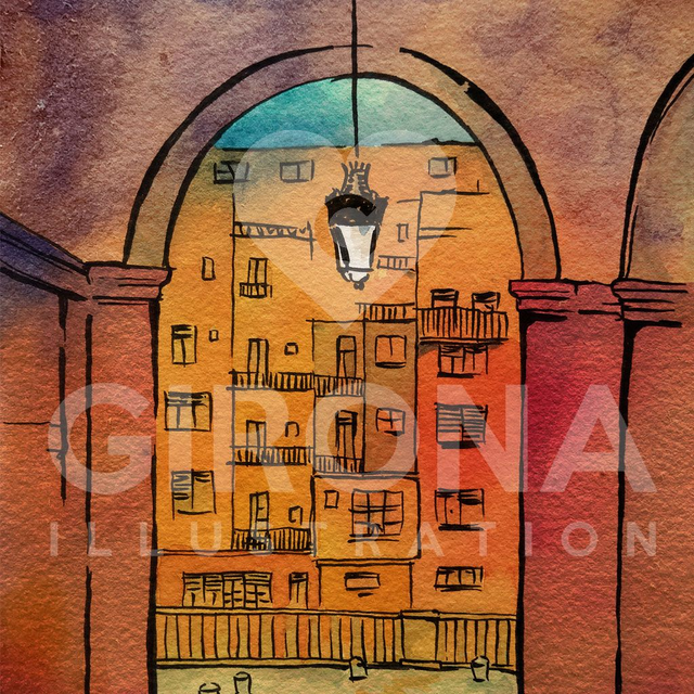 105 - Plaça Independència - Girona