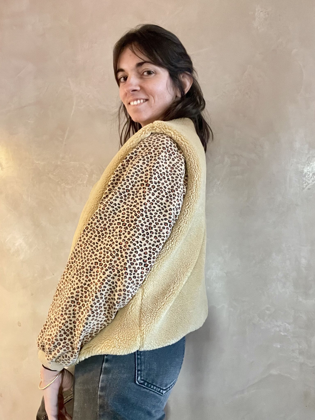 Gilet Sherpa Femme