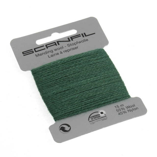 Mending Wool 089 fed green