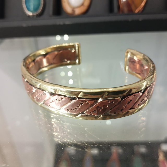 Bracelet en cuivre et laiton Master