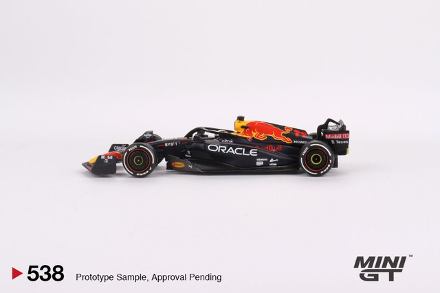 MGT00538 Mini GT 1/64 Oracle Red Bull Racing RB18 #11 Sergio Pérez 2022 Abu Dhabi Grand Prix 3rd Place