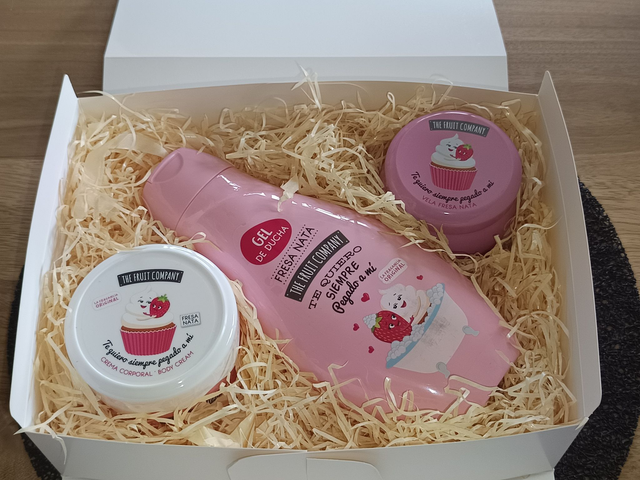 Coffret The Fruit Company " Fraise &amp; crème "