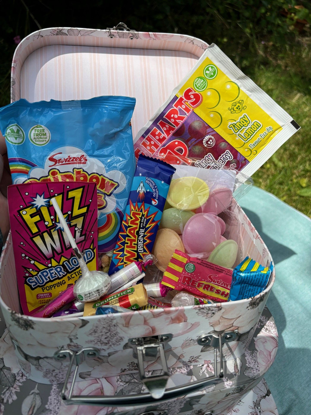 Floral Suitcase Small