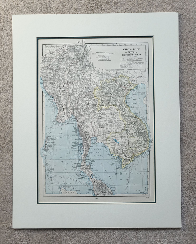 Burma, Thailand, Vietnam, etc