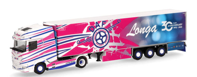DAF XG Kühlkoffer-Sattelzug "Longa" Italien Herpa 1:87 