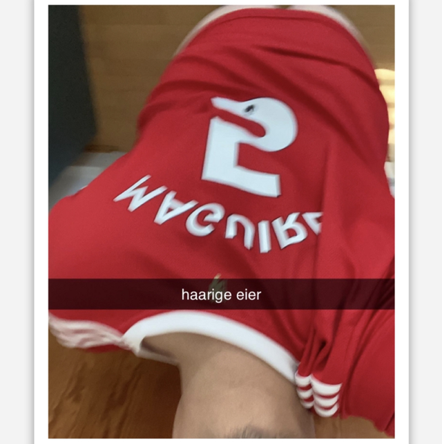 Sticker: „Haarige Eier“