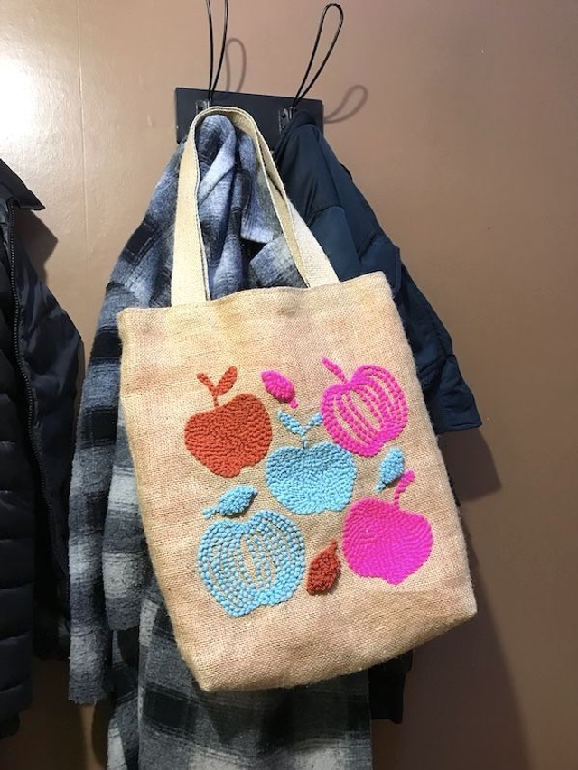 Grand sac pommes