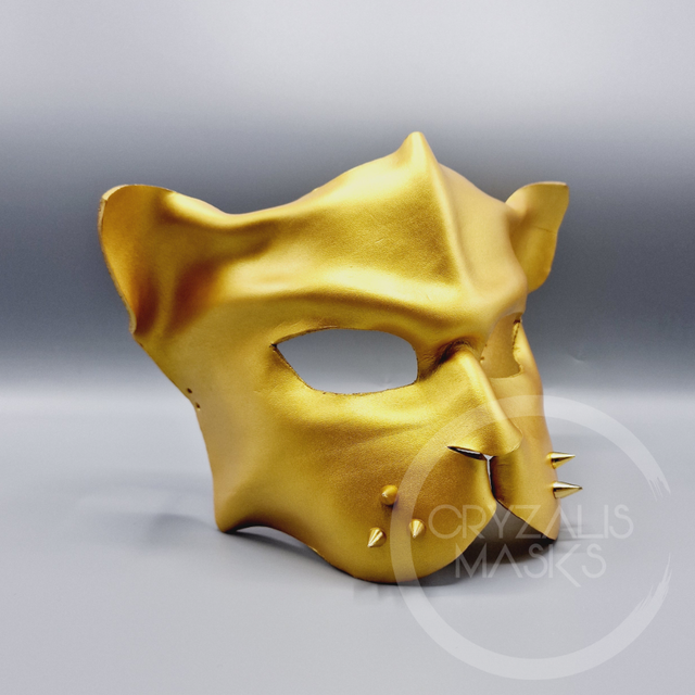 Gold Panther Mask