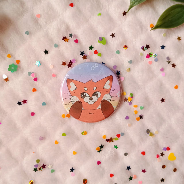 Red panda pins