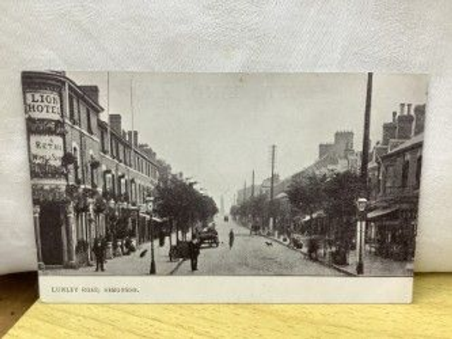 Skegness, Lumley Road, Lincolnshire, vintage unbranded postcard. Our Ref No R401 £2.00