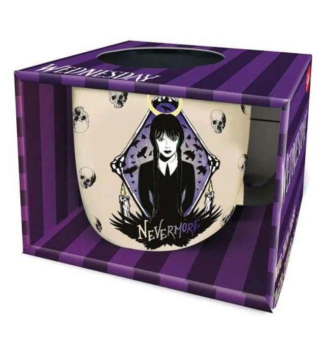 Wednesday: Nevermore (White) Mug