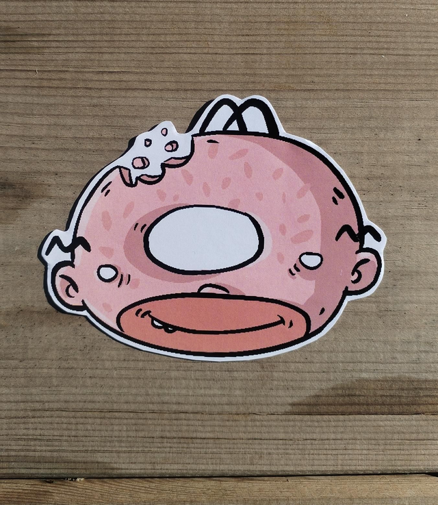 Pegatina Simpson "Homer Rosquilla"