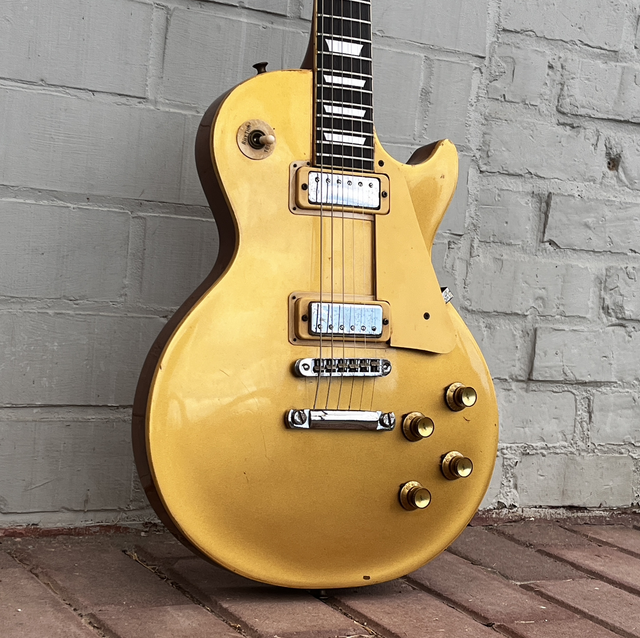 1978 Greco EG-600GS Gibson Goldtop Les Paul Deluxe (MADE IN JAPAN Lawsuit Era) w/ Maxon PU-113 Mini Humbuckers + ORIGINAL Hard CASE