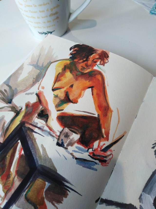 Atelier Modèle vivant nu 04/02