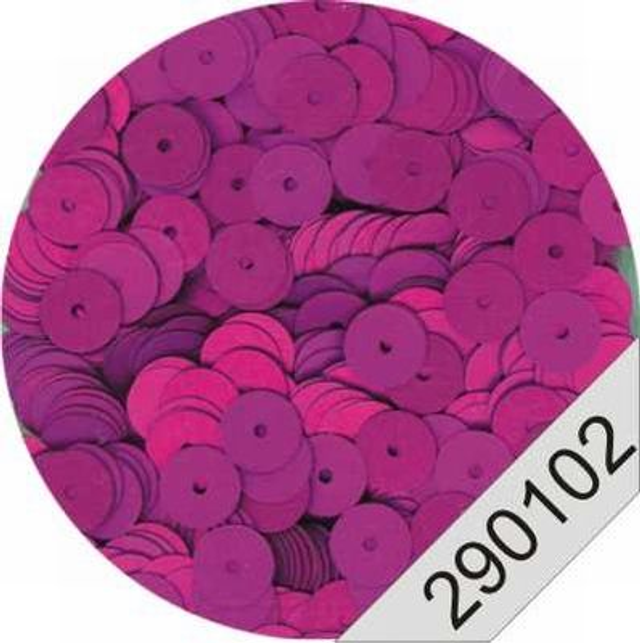 Pailletten matte fuchsia - ca. 600 stuks (290102)