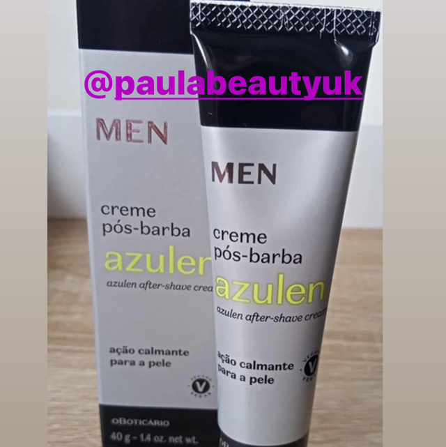 Creme Pós Barba Men Azulen 40g After Shave