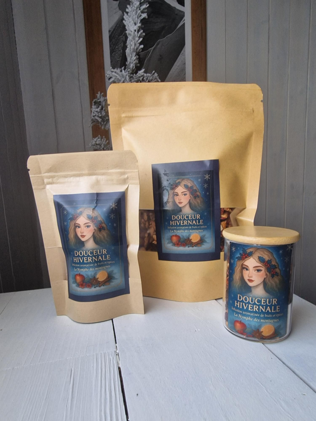 Infusion aromatisée de fruits Douceur Hivernale 100g