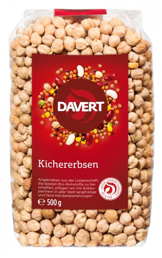 Davert Kichererbsen trocken 500g
