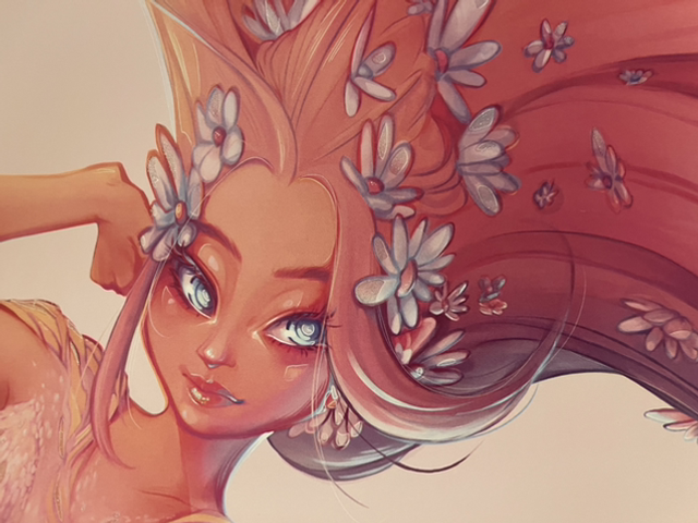 Foil Print - Pink Lady