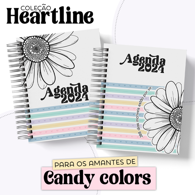 Agenda Heartline - Coleção