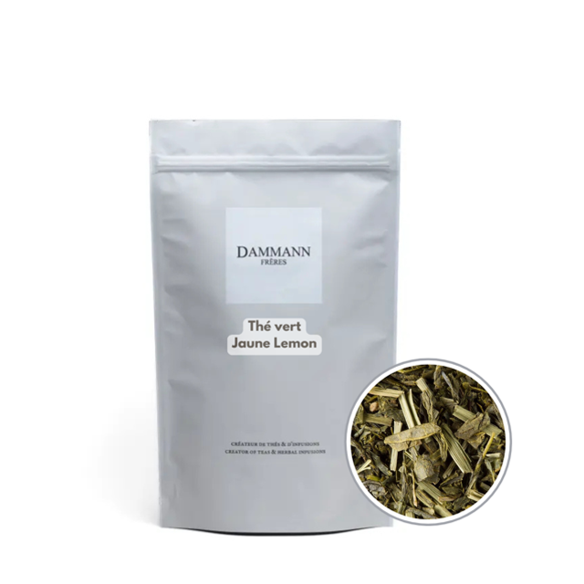  Thé vert Jaune Lemon 