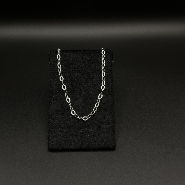 Pulseira ela oval facetado